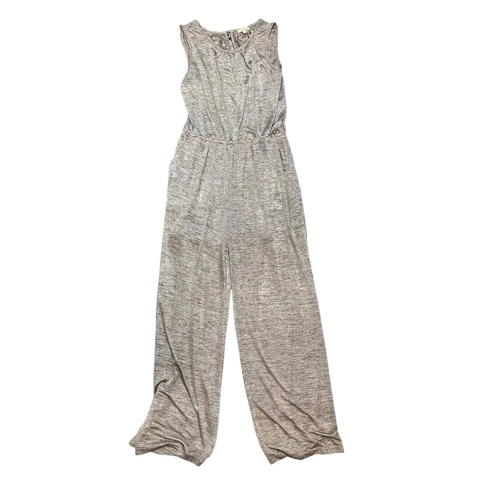 KORI America Lightweight Jumpsuit Size Large‎ Gray/Pink Colors
